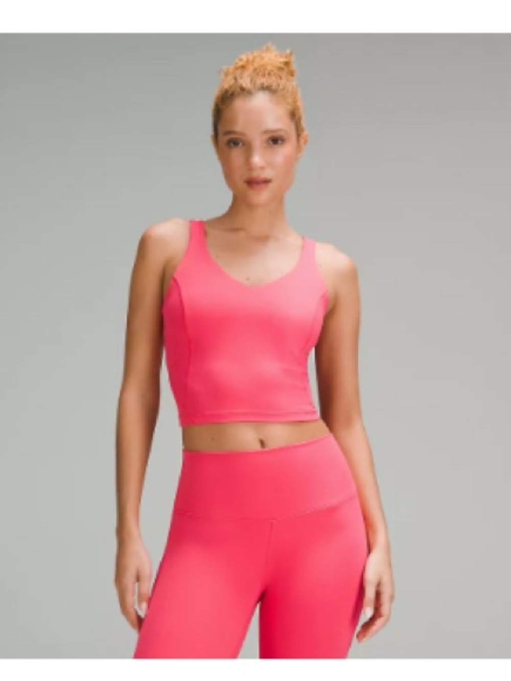 lululemon athletica Glaze Pink C/D Align Tank Top